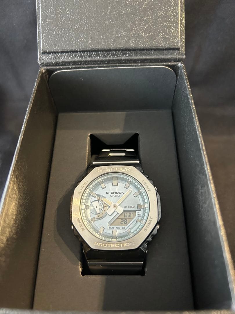 【新品未使用】G-SHOCK GM-2100D-2AJF フルメタル