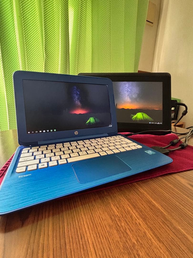 【PCとタブレット】HP B5ノートPC とWacomの液晶ペンタブレットセット