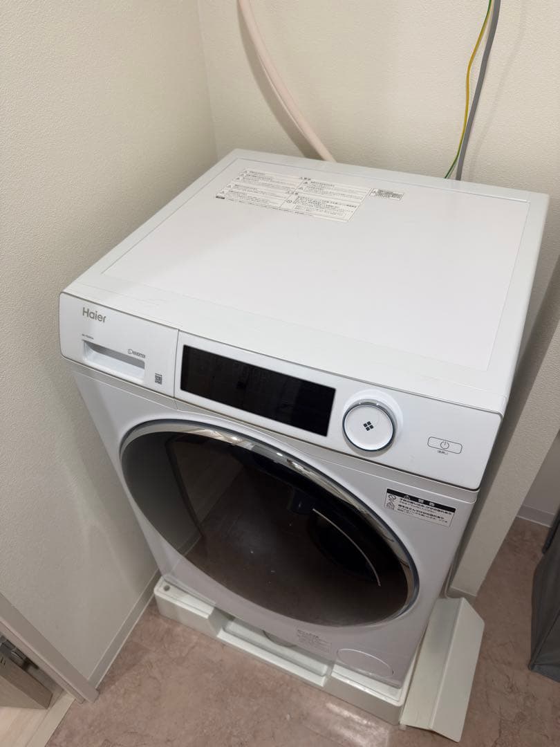 【12月5日まで】ハイアール ドラム式洗濯機 9kg JW-TD90SA