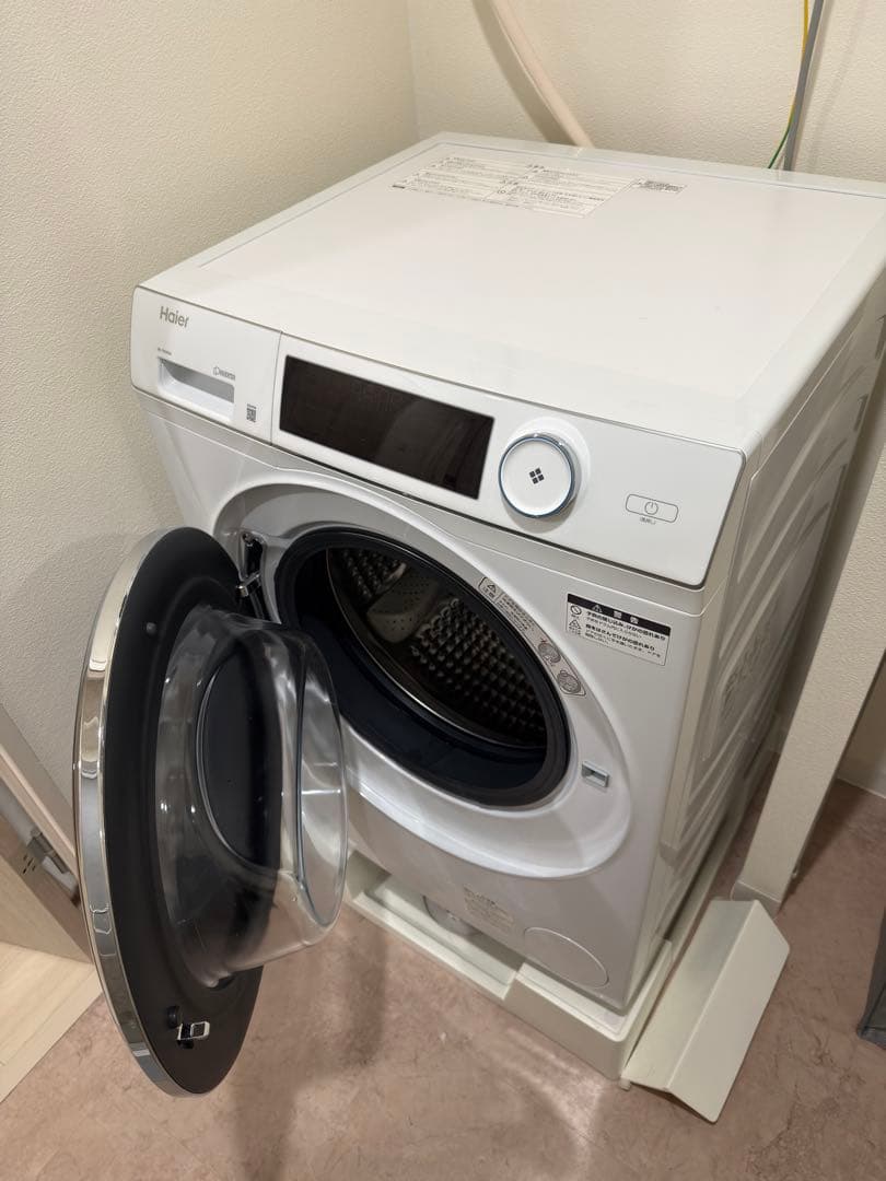 【12月5日まで】ハイアール ドラム式洗濯機 9kg JW-TD90SA