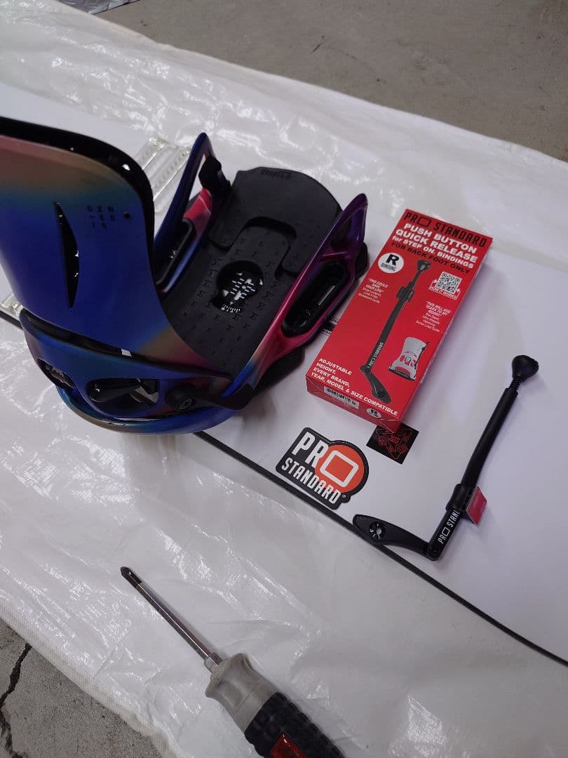 BURTON　STEPON　脱着レバー　バートンステップオン