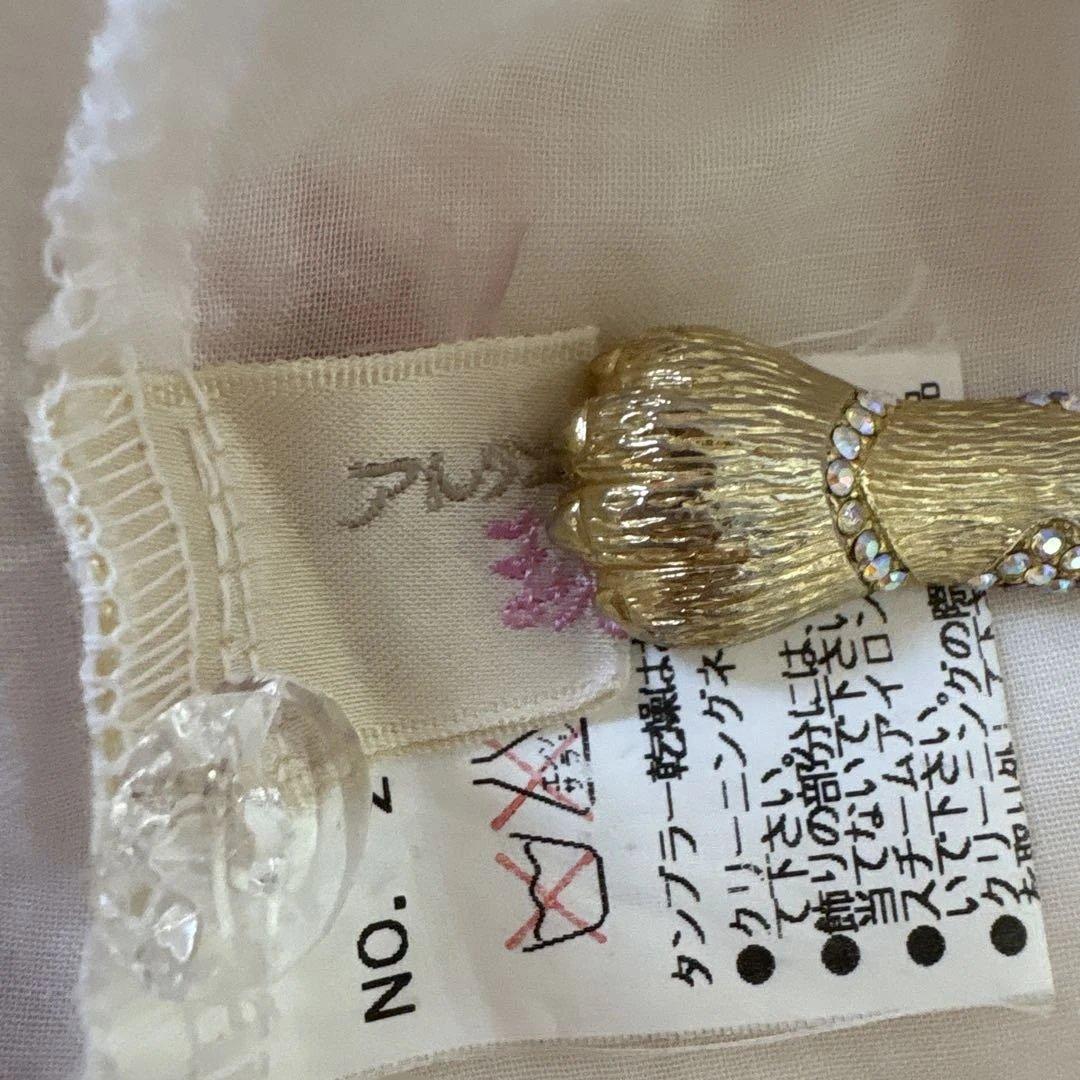 アトリエまりこ♡綿ローン♪レース＆お花のブラウス・ノンノンドール・へっぽこ先生