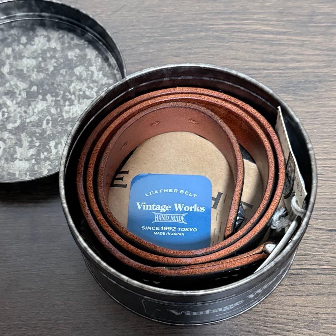 VintageWorks DH5726 CH-3 ブラックレザーベルト 即完売品