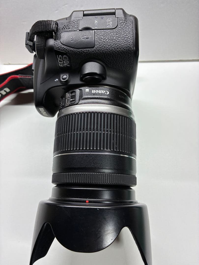 canon70d 18-200レンズ付き　予備バッテリー有り