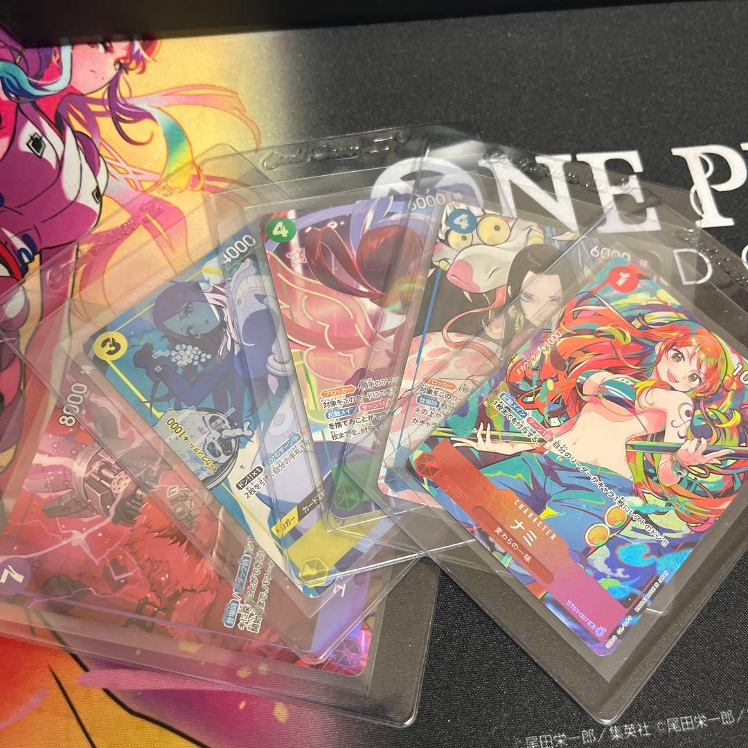 ワンピース カードゲーム ストレージボックスセット　プロモ　5枚