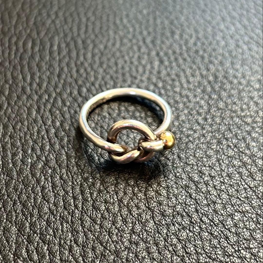 オールドティファニー　12号　フック＆アイ　ラブノット