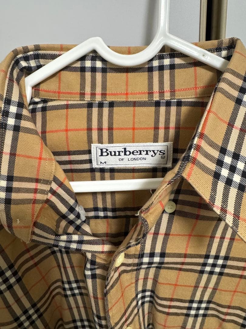 Burberry シャツ　70年代-80年代