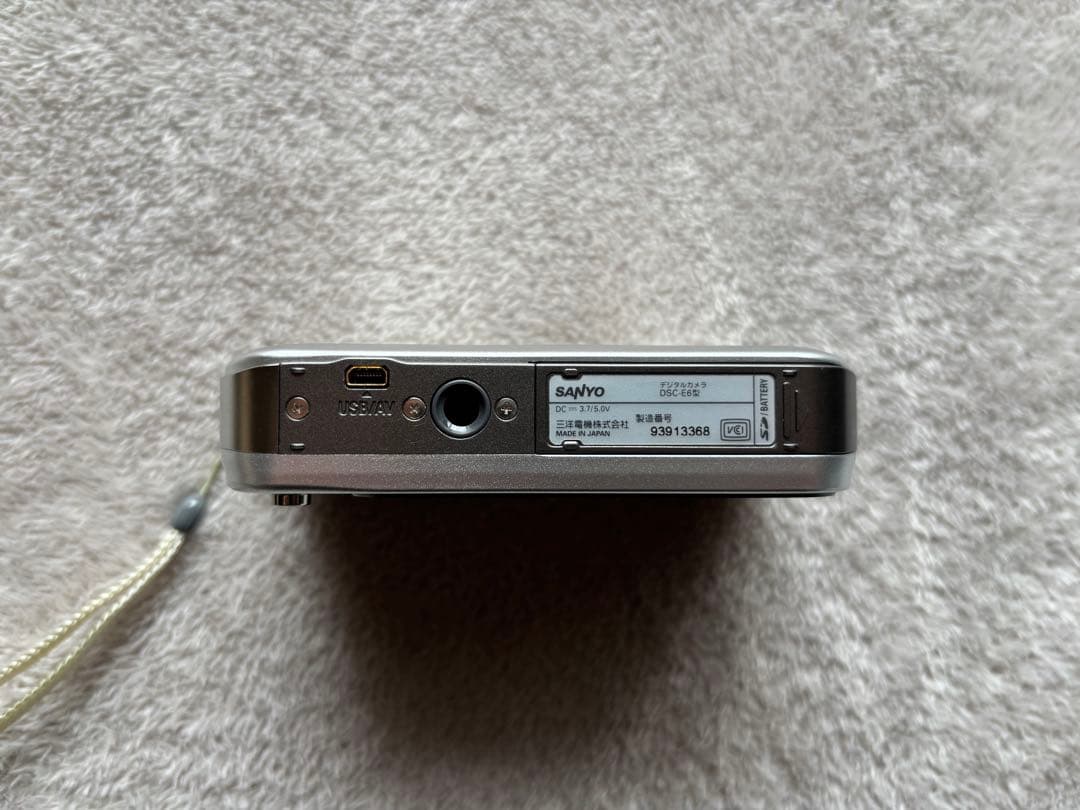 【希少】【極美品】【動作確認済】【日本製】SANYO Xacti DSC-E6