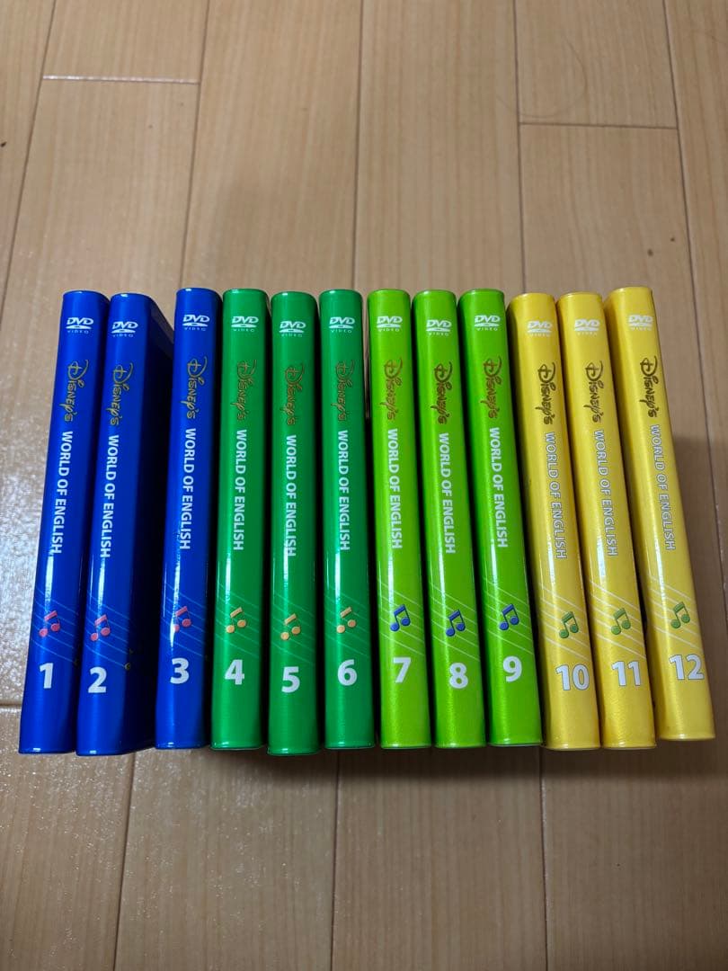 【一部未使用】ワールドファミリー　ディズニー英語教材DWE