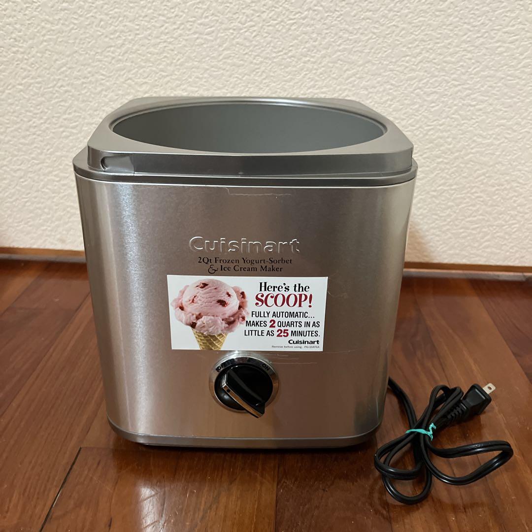 【新品同様】 Cuisinart アイスクリームメーカー ICE-30BC