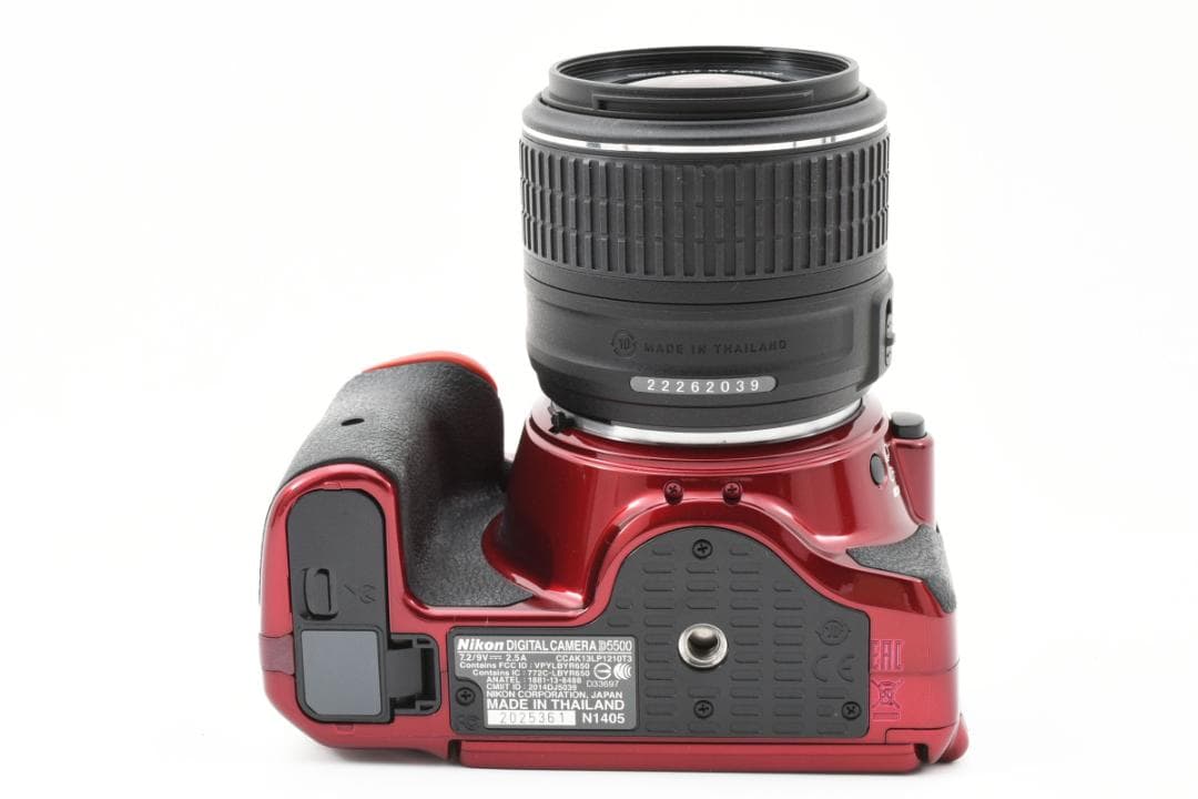 【美品】Nikon D5500 18-55 VRII kit レッド　動作確認済