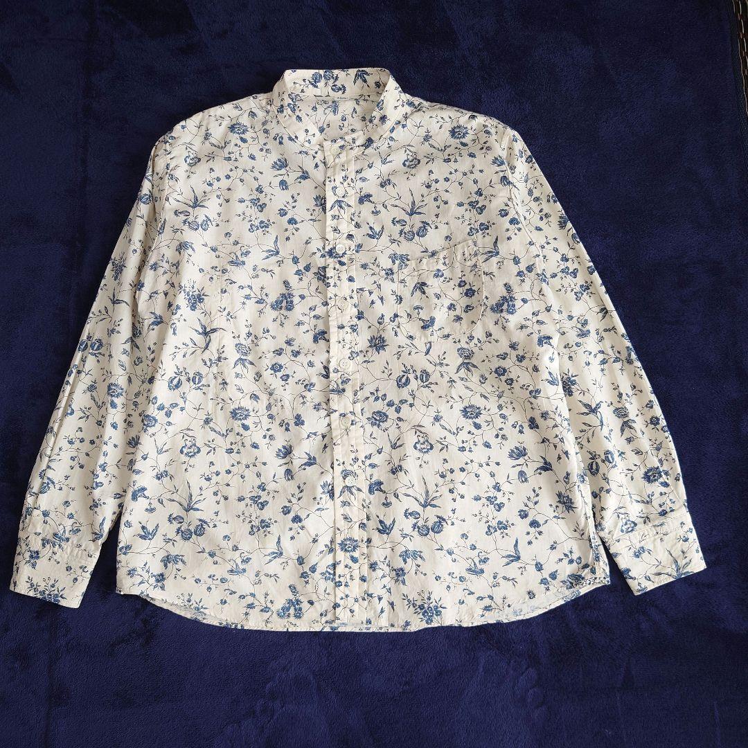 45R フラワータペット 908 オーシャンスタンドシャツブラウス 45rpm