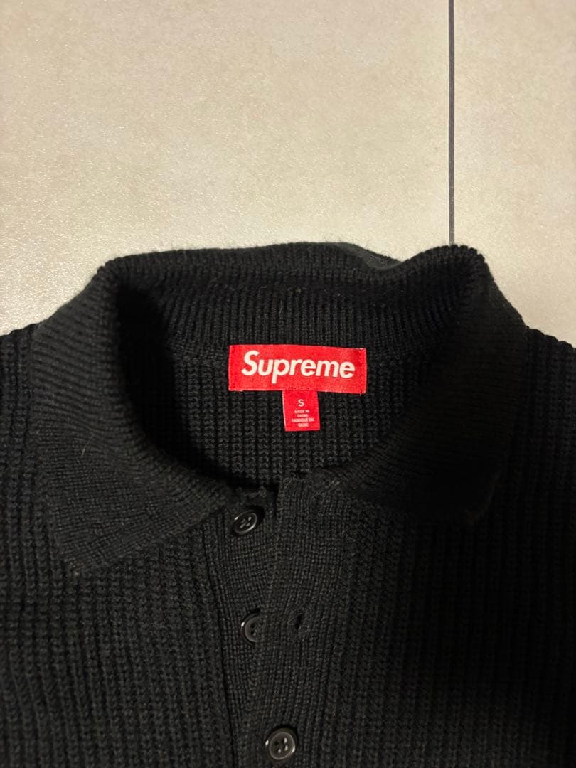 Supreme small box ニットポロセーター