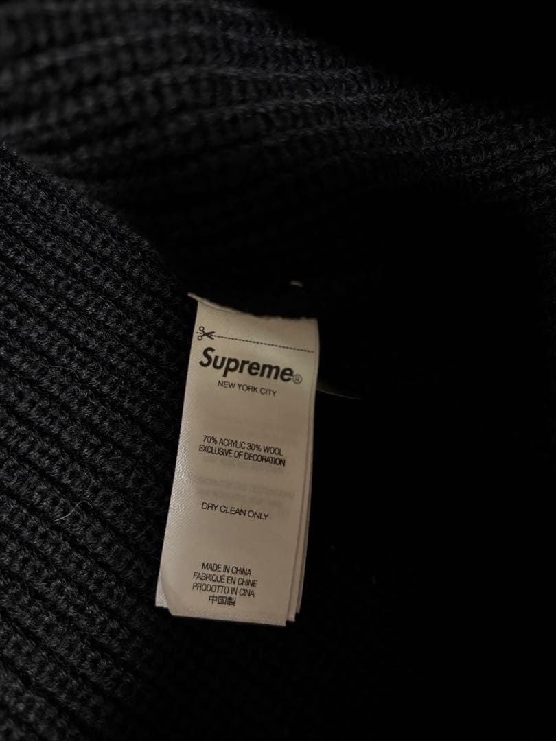 Supreme small box ニットポロセーター