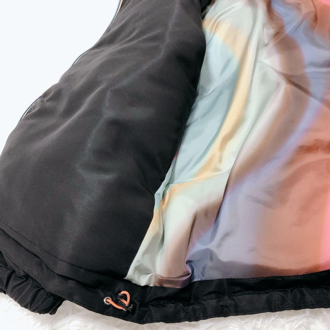 美品　ポール・スミス　ダウン　マルチストライプ　フード着脱可能　2way　大きい