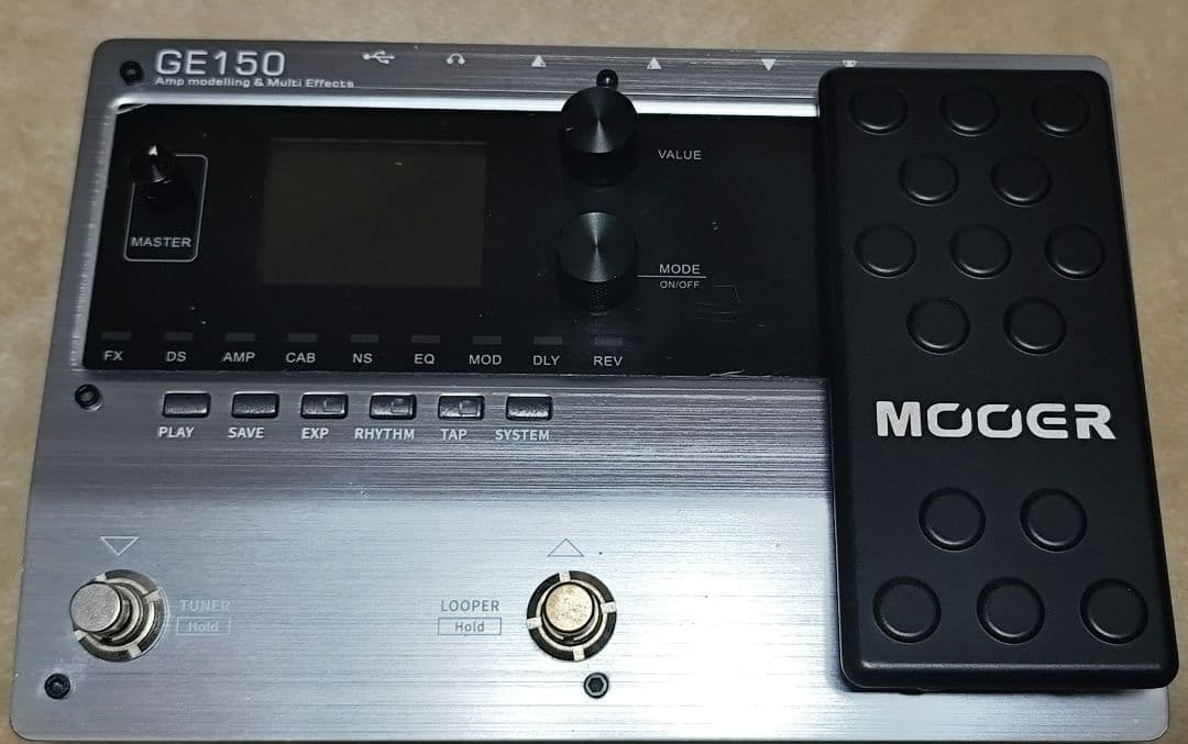 MOOER GE150 アンプモデリング & マルチエフェクト