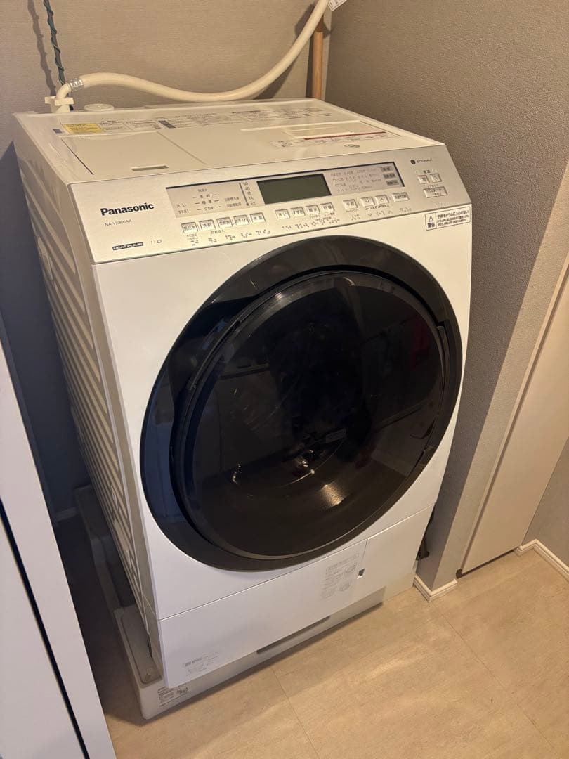 パナソニック ドラム式洗濯機 NA-VX800AR 乾燥6kg 2020年製