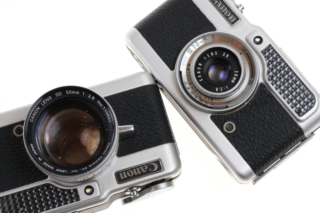 キヤノン DEMI & DEMI-C レンズ3本 モルト張替 2台セット