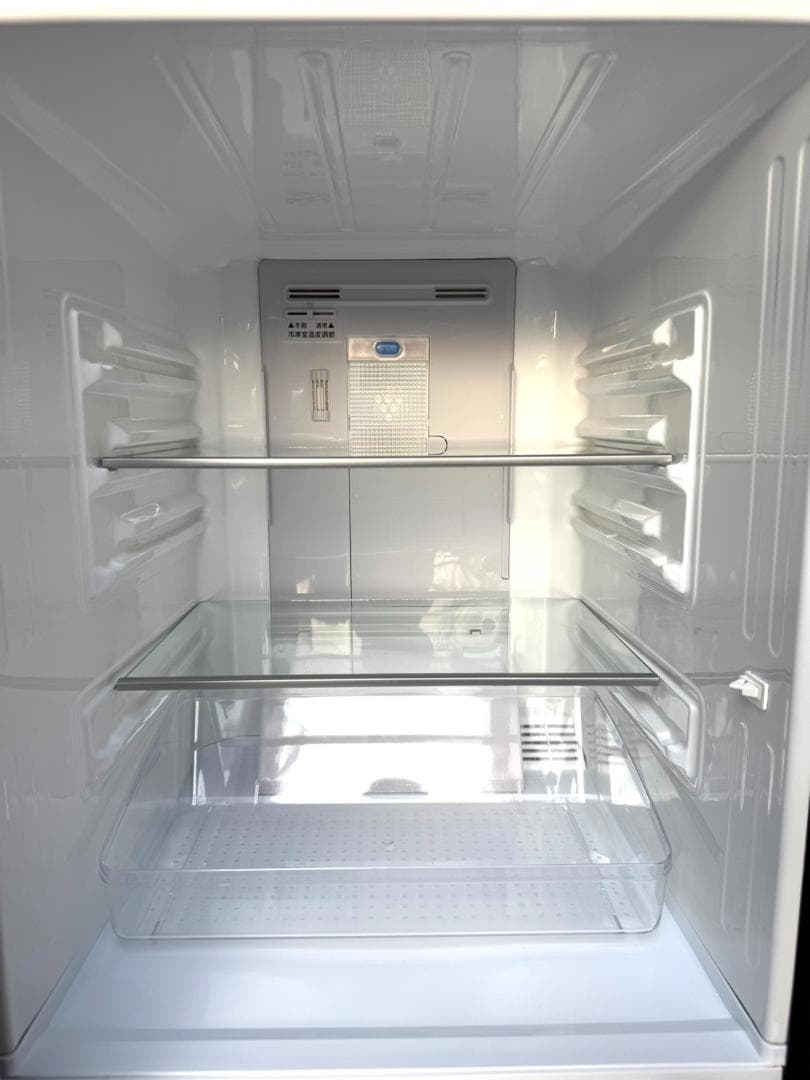 【美品】SHARP　2ドア冷凍冷蔵庫　SJ-GD14C-Ｂ　2017年製