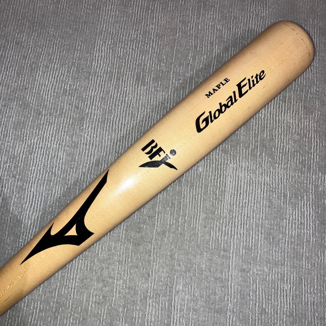 ミズノ　グローバルエリート　硬式木製バット　MM型（村上モデル）　メープル材