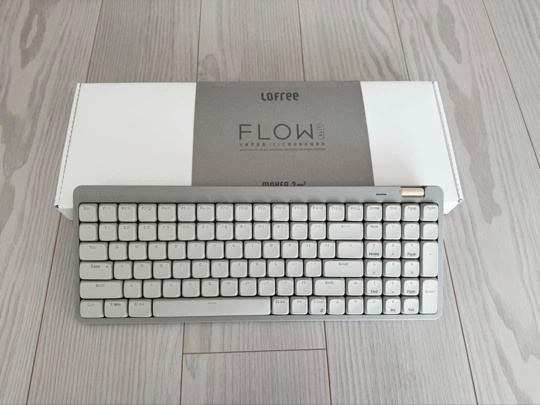 美品 Lofree Flow Lite US配列　キーボード 本体