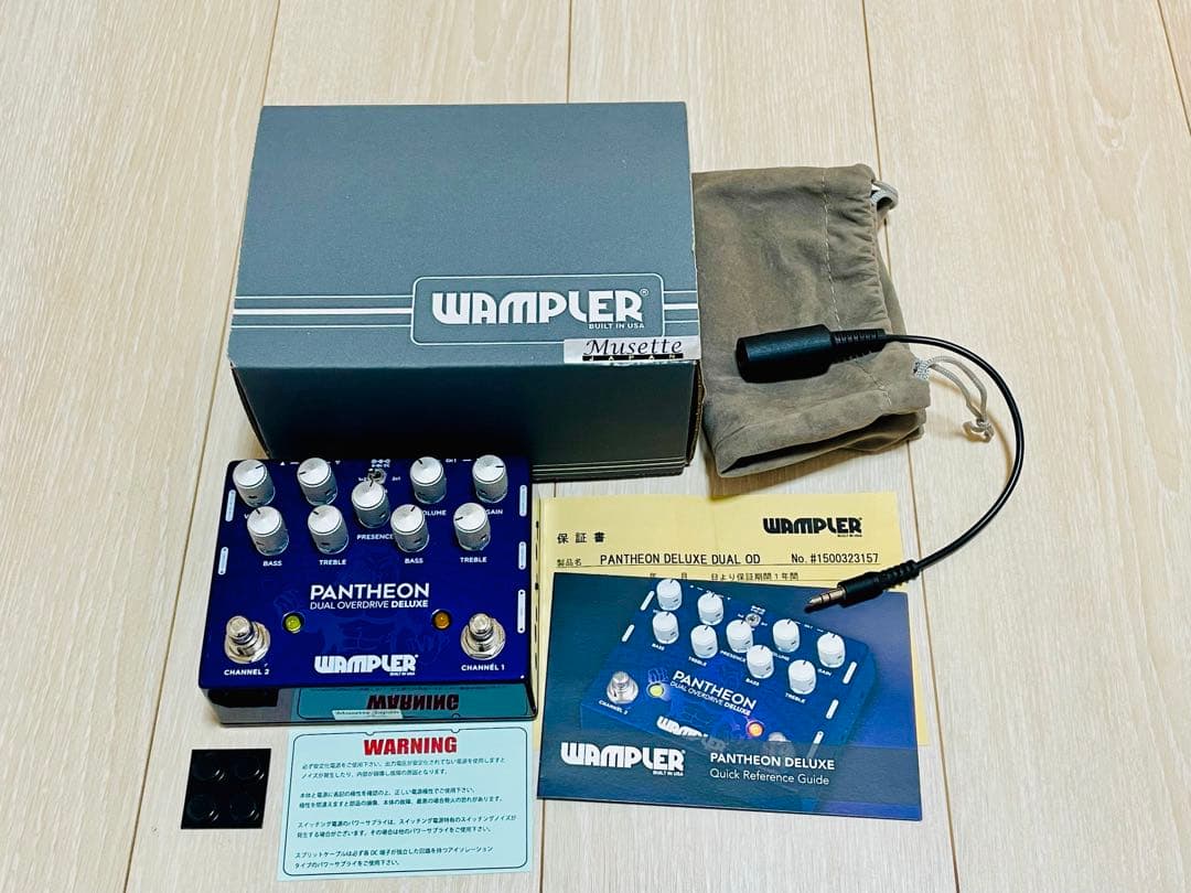 ギター WAMPLER PANTHEON DUAL OVERDRIVE DELUXE