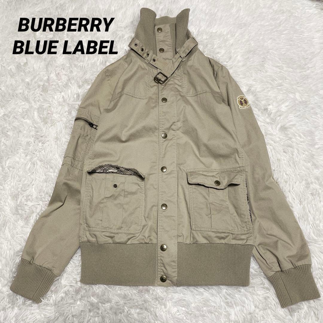 バーバリーブルーレーベル 【38】 ミリタリージャケット アウター