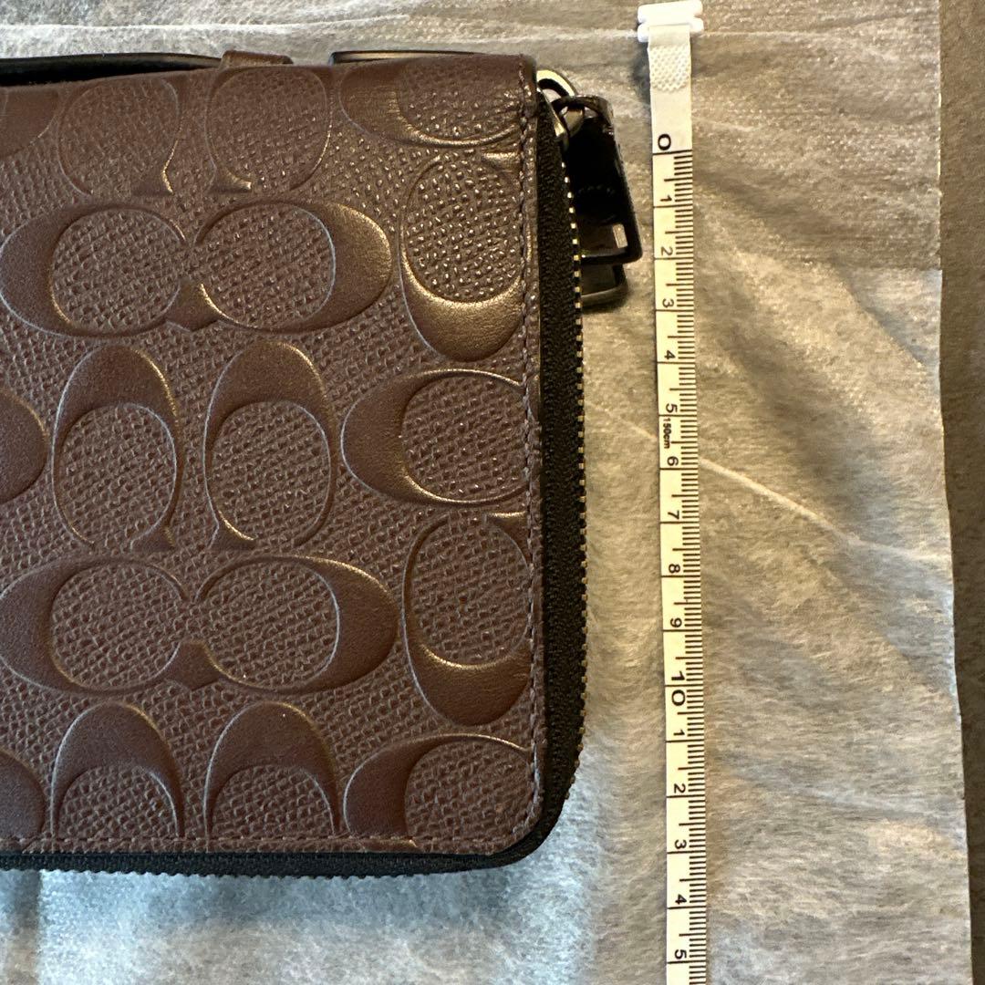 ダブル ジップ トラベル オーガナイザー シグネチャー レザー