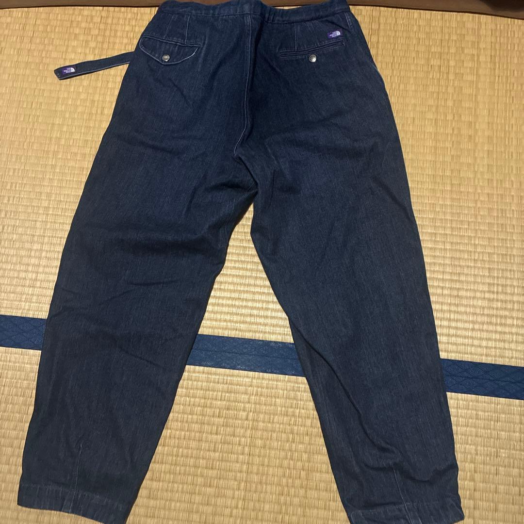 【カブ】ノースフェイス　ワイドデニムテーパードフィールドパンツ