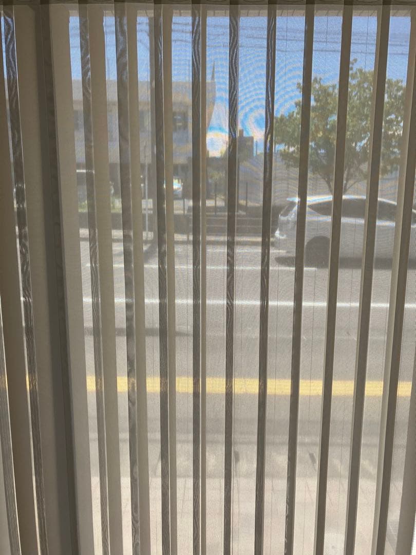 ☆美品ニチベイバーチカルブラインド　アルペジオ　☆取替生地のみ