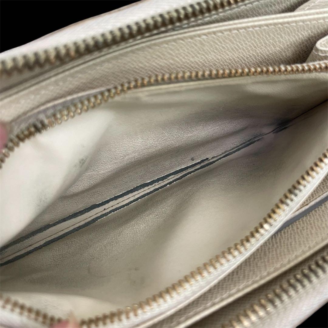 【訳あり】　ルイヴィトン　ダミエ　アズール　ジッピーウォレット　長財布