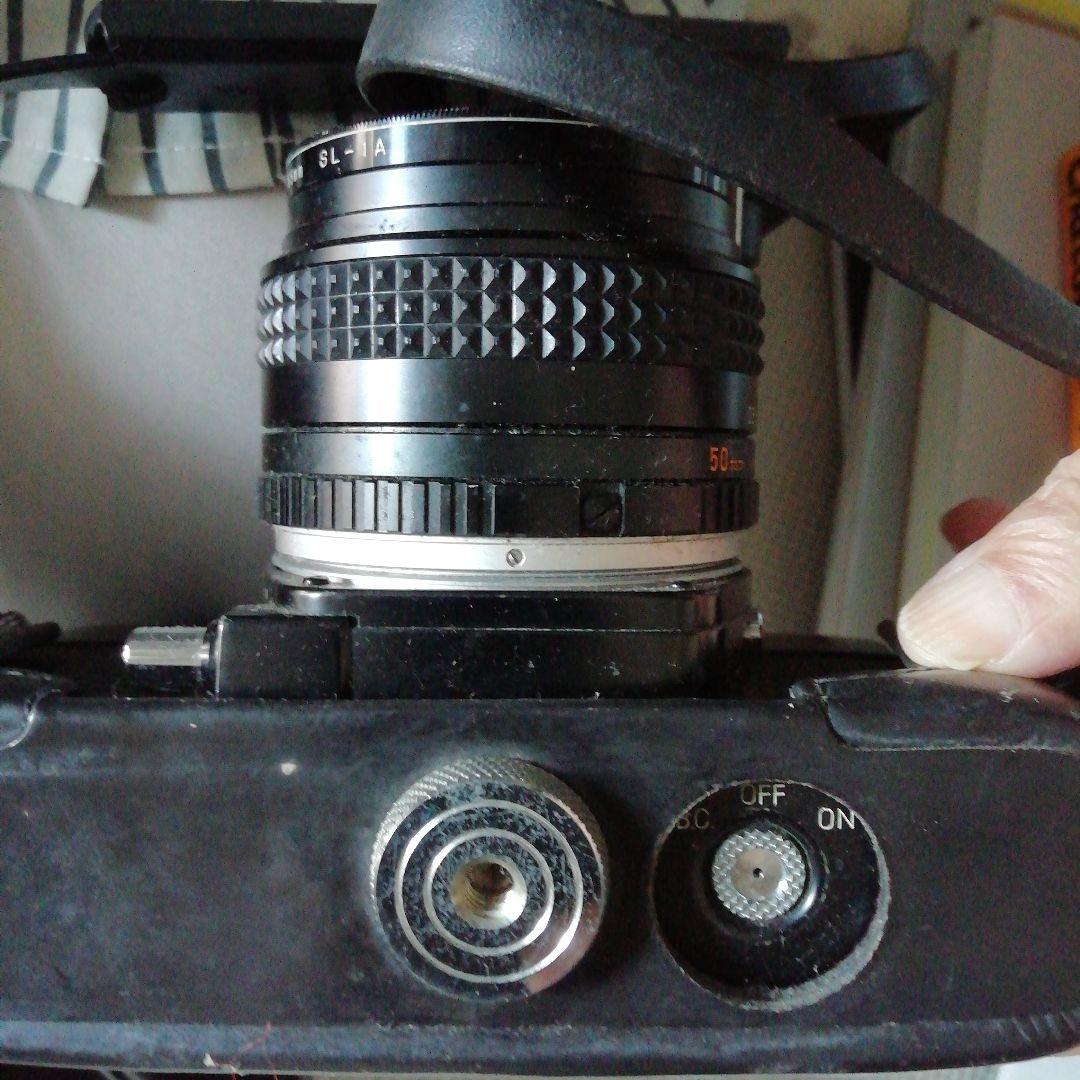 コニカミノルタ　古いカメラ　ケースあり