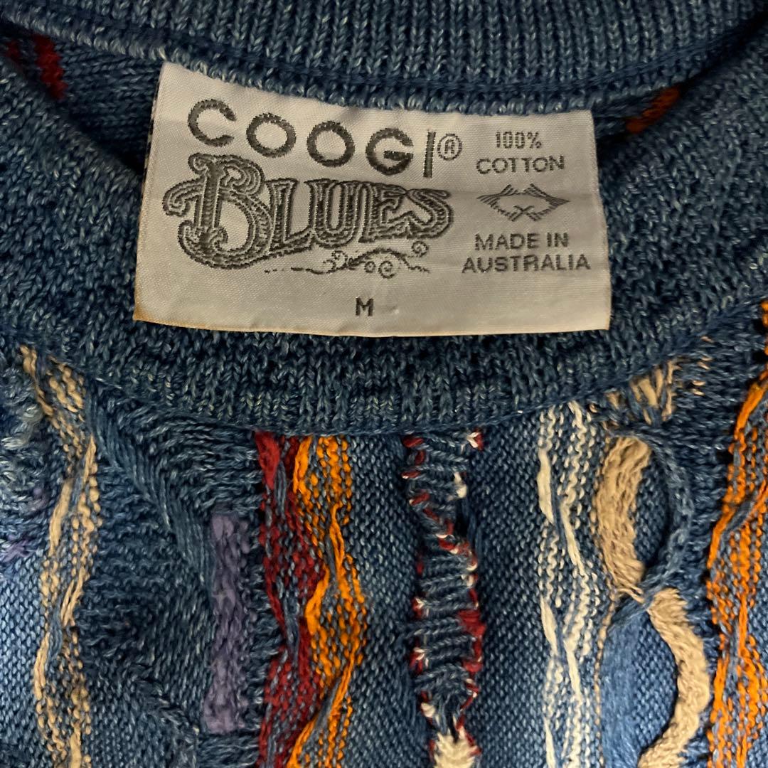 【希少カラー】 90’s COOGI 3D Knit クージー オーストラリア製