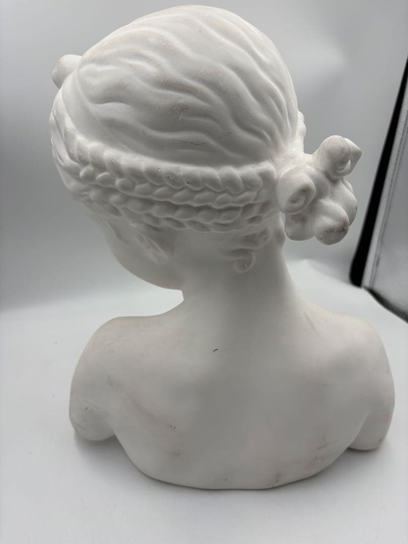 【良品】ドナテルロ　少女胸像　デッサン用　 石膏像　 オブジェ