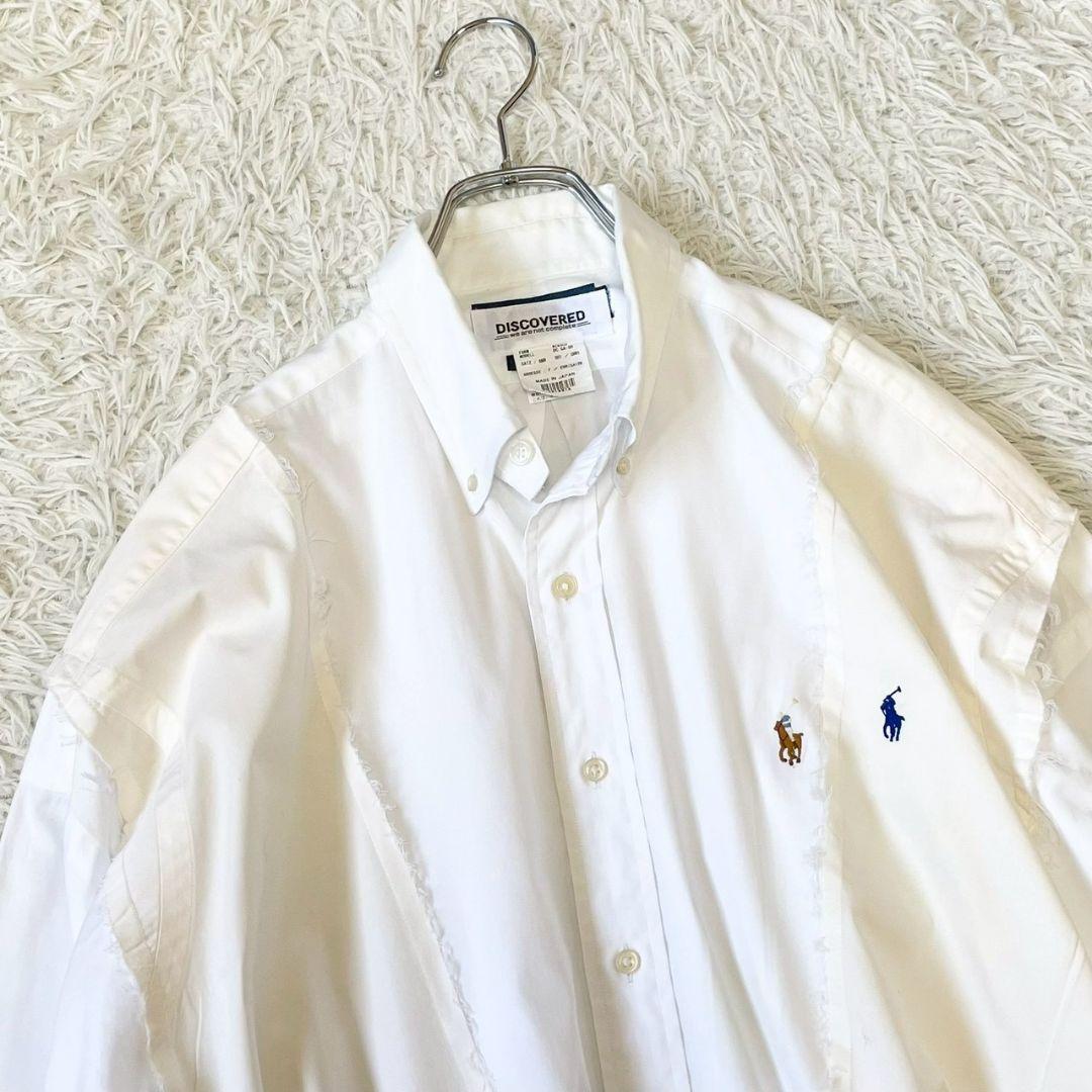 DISCOVERED×RALPH LAUREN　リメイク　再構築　シャツ　ポニー