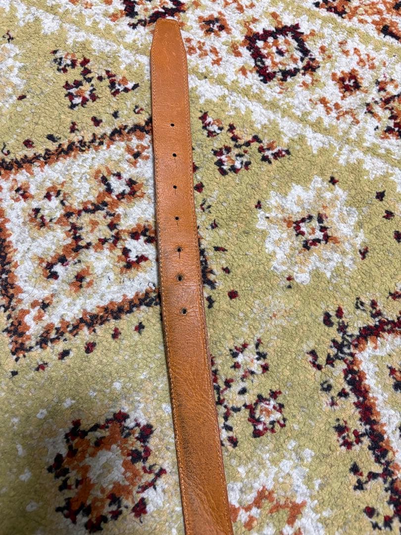 afb ブラウンレザーベルト