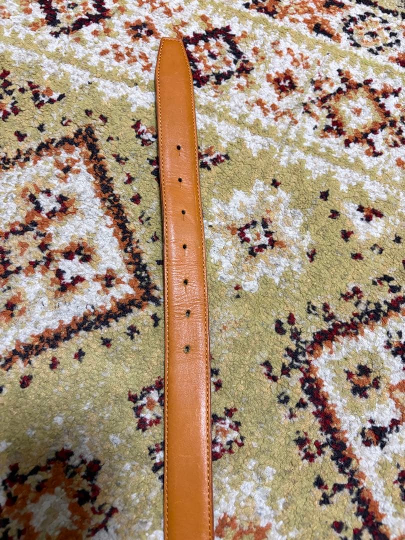 afb ブラウンレザーベルト