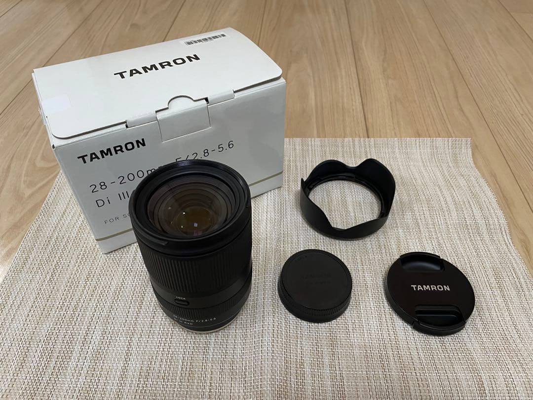 【TAMRON】28-200mm F2.8-5.6 SONY Eマウント用