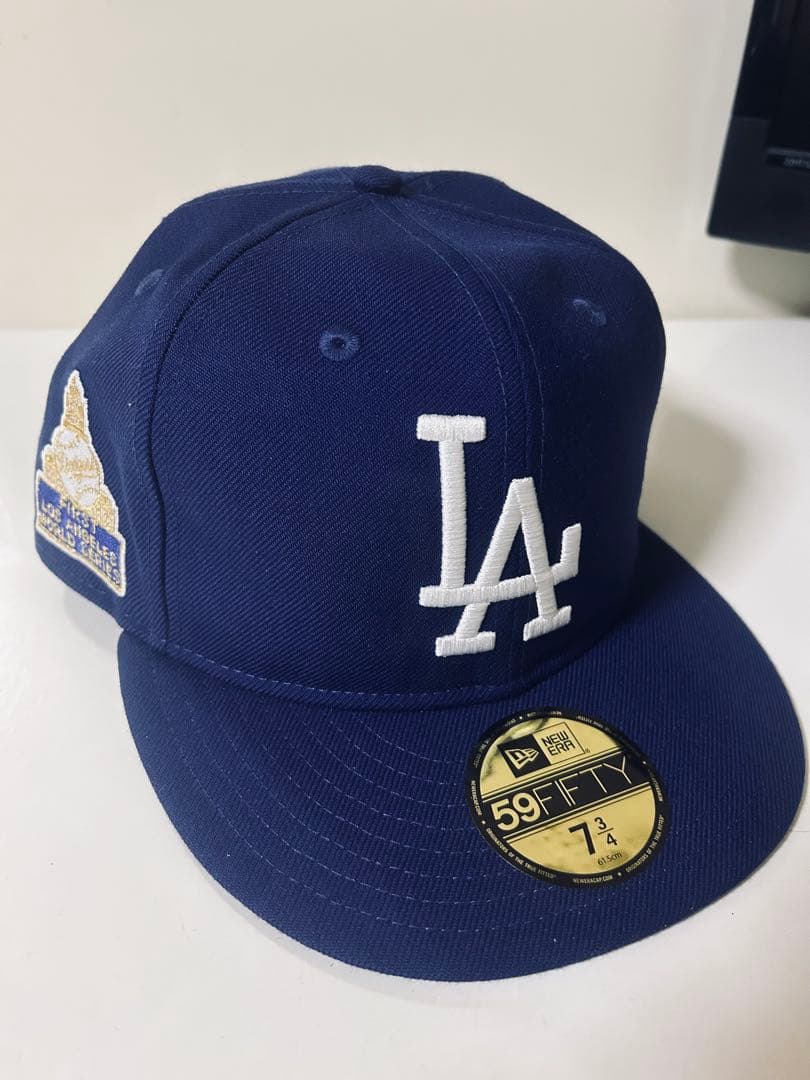 希少 別注 ニューエラ 7 3/4 6点セット ドジャース ステューシー