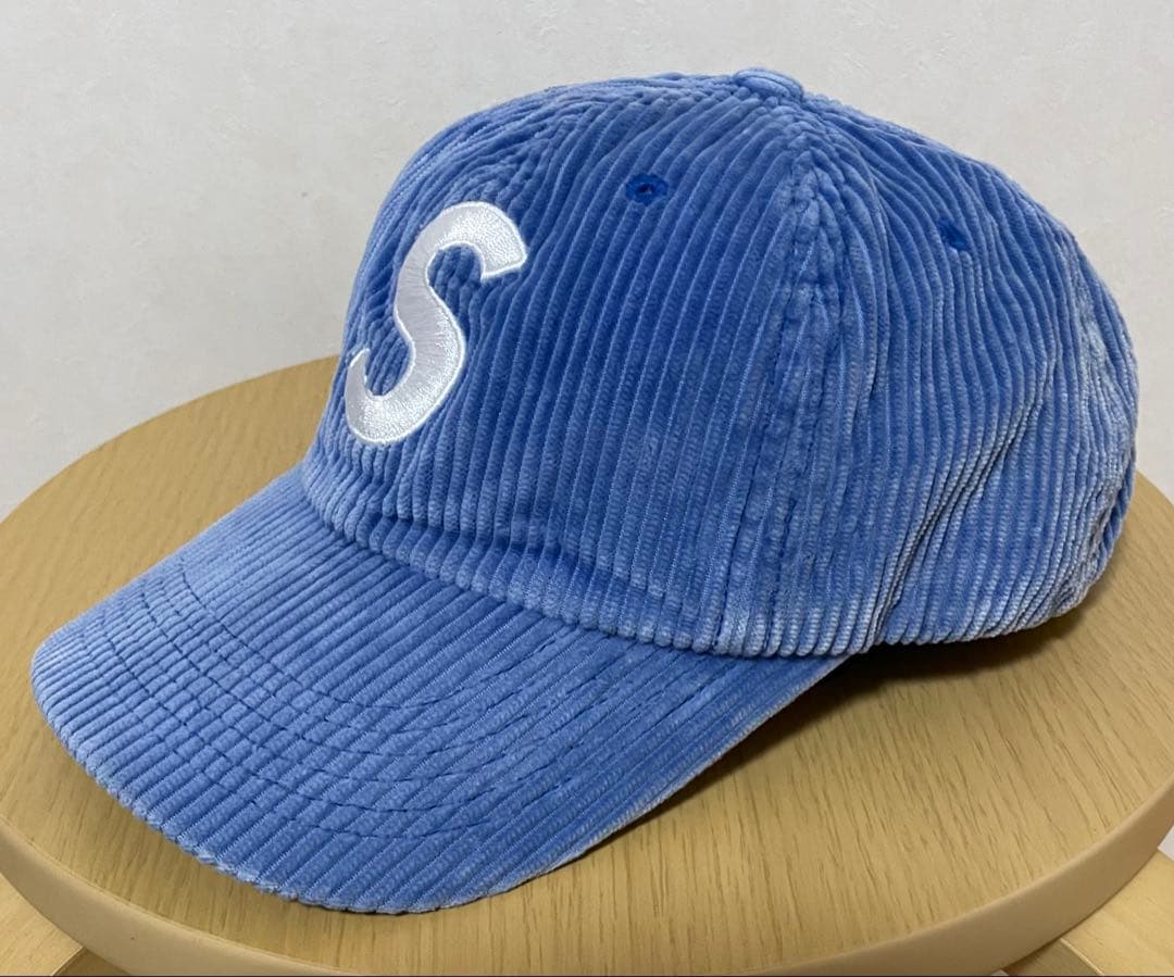 Supreme Corduroy S Logo キャップ