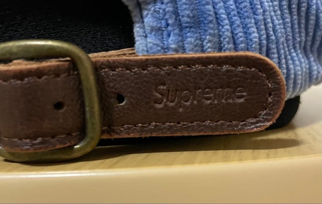 Supreme Corduroy S Logo キャップ