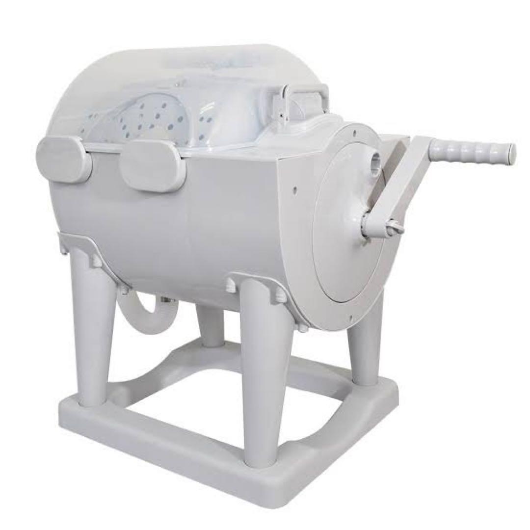 ドラム式全手動洗濯機　ぐるぐるぶんまわ槽　ミニ洗濯機 小型　ポータブル洗濯機