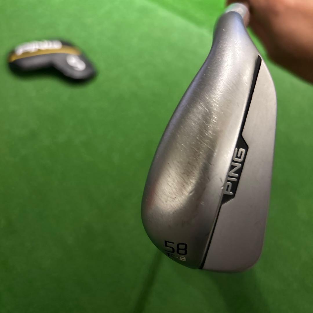 限定割引！PING ウェッジ S159 58°モーダス115R 右打 カバー有