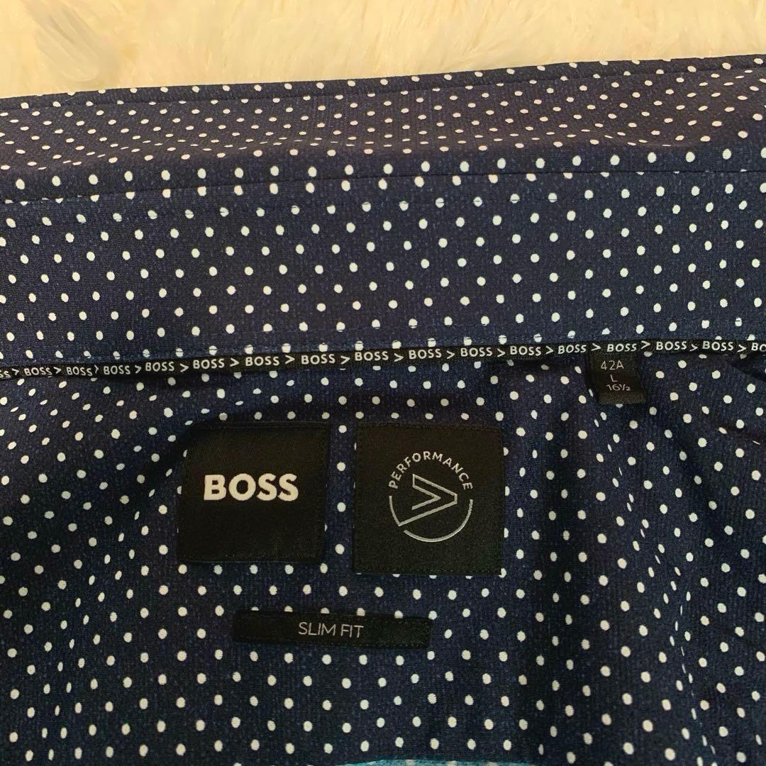 専用♡未使用/XL相当◆BOSS【performance◆ストレッチ長袖シャツ】
