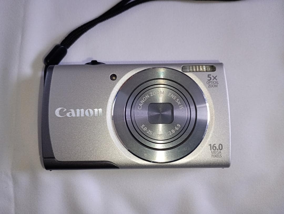 Canon PowerShot A3500IS シルバー デジカメ