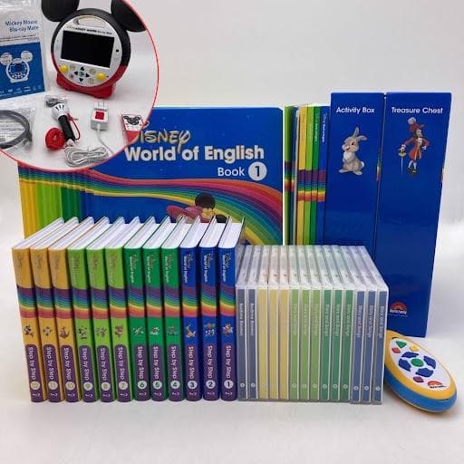 メインプログラムとミッキーメイト　ディズニー英語システム　DWE　201421