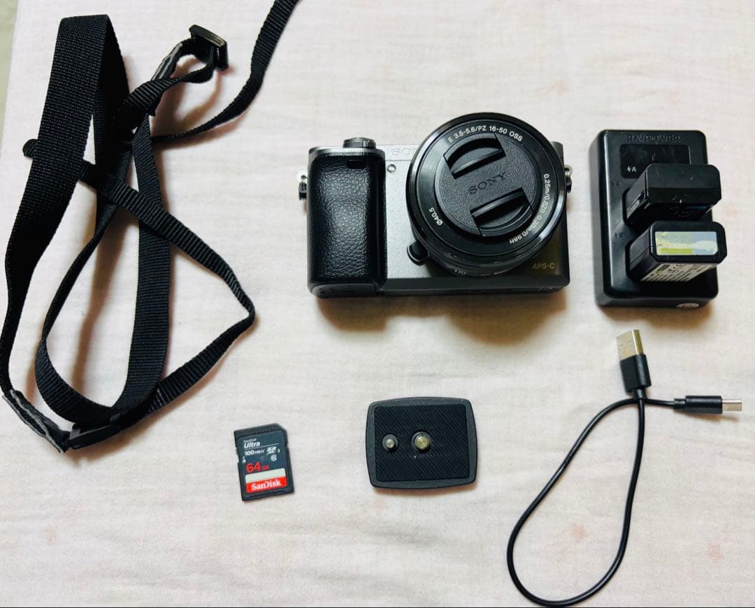 Sony α6000 ミラーレス一眼 16-50mmレンズ