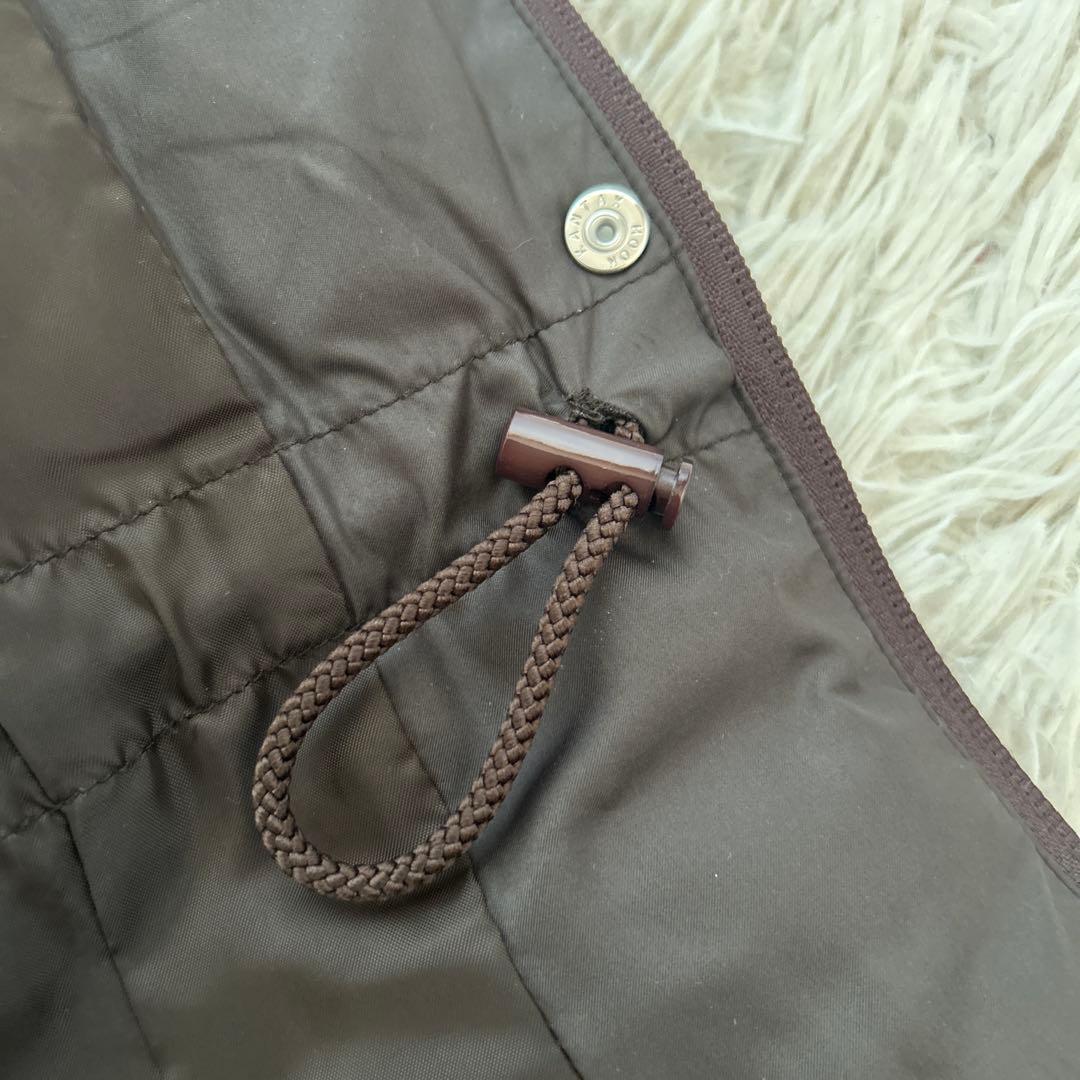 専用　ローズティアラ　ロングダウンコート　XL フォックス　ビジュー　42