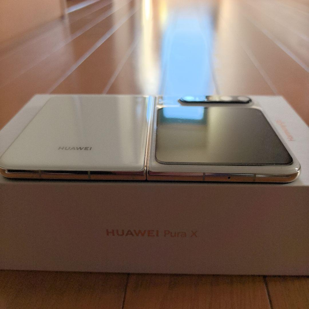 HUAWEI Pura X ホワイト（12GBメモリ 512GBストレージ）