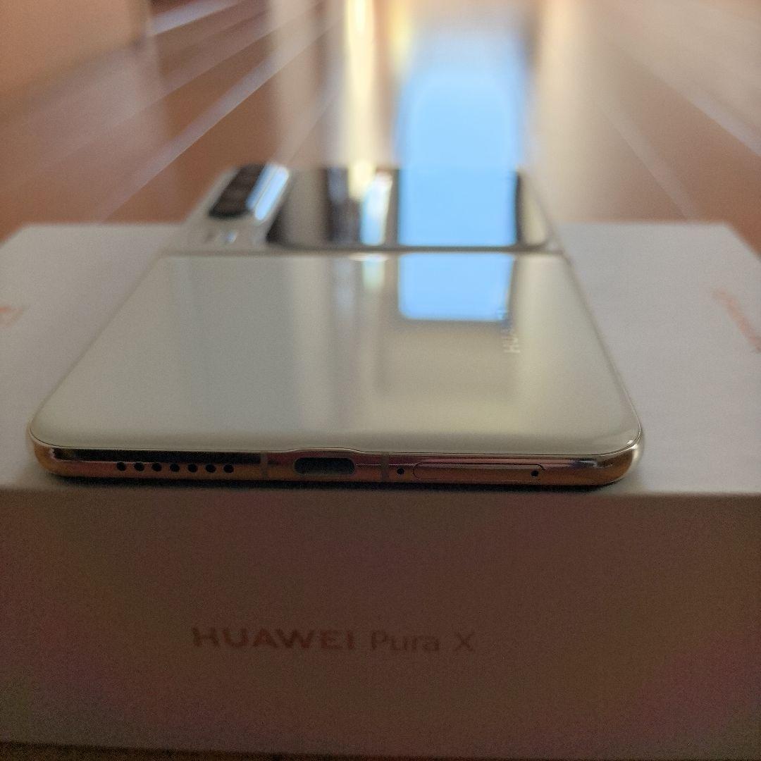 HUAWEI Pura X ホワイト（12GBメモリ 512GBストレージ）